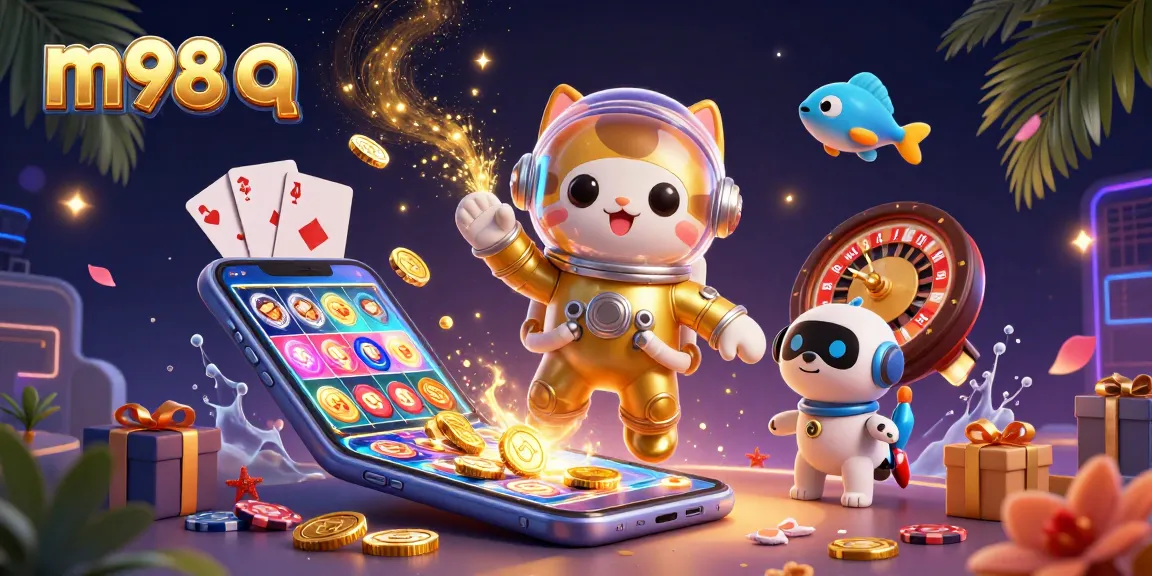 Win big with m98 q at our online casino featuring fun slots, dynamic gaming elements, and exciting visuals.