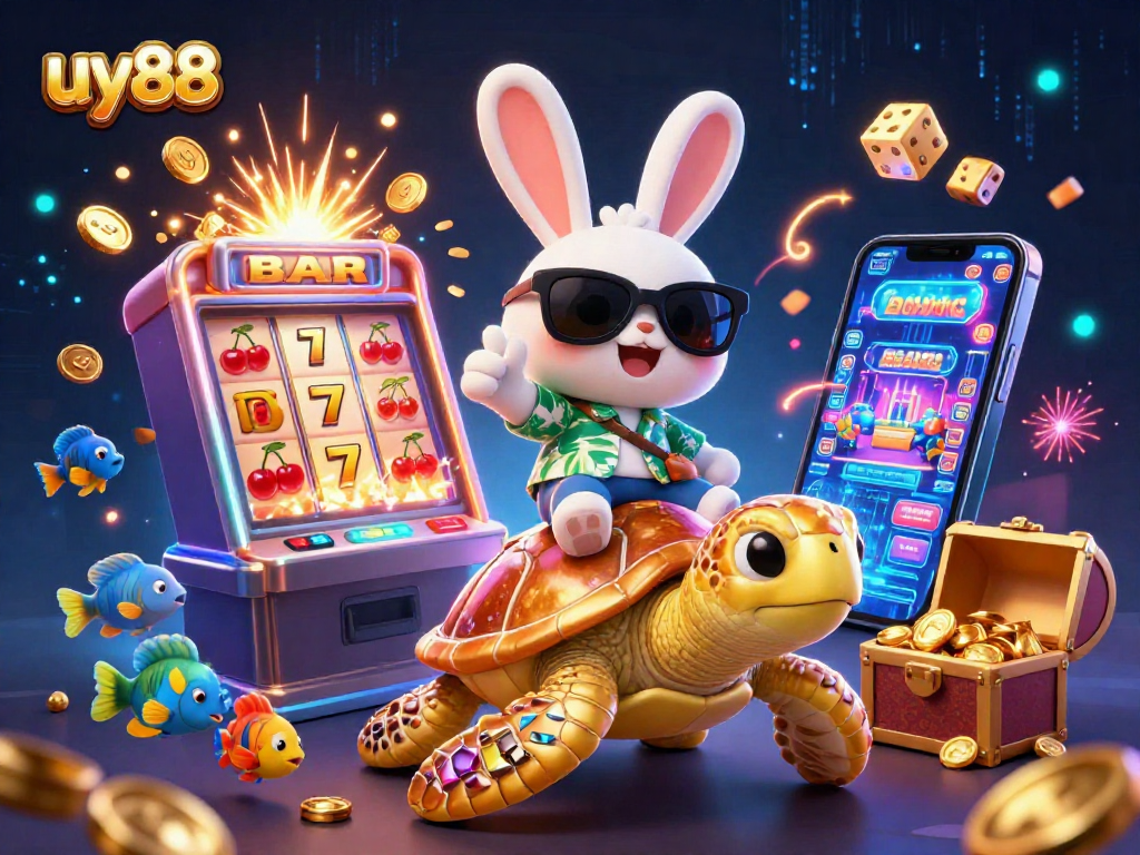 Experience thrilling wins at uy88 with vibrant slot machines, lucky symbols, and extraordinary characters